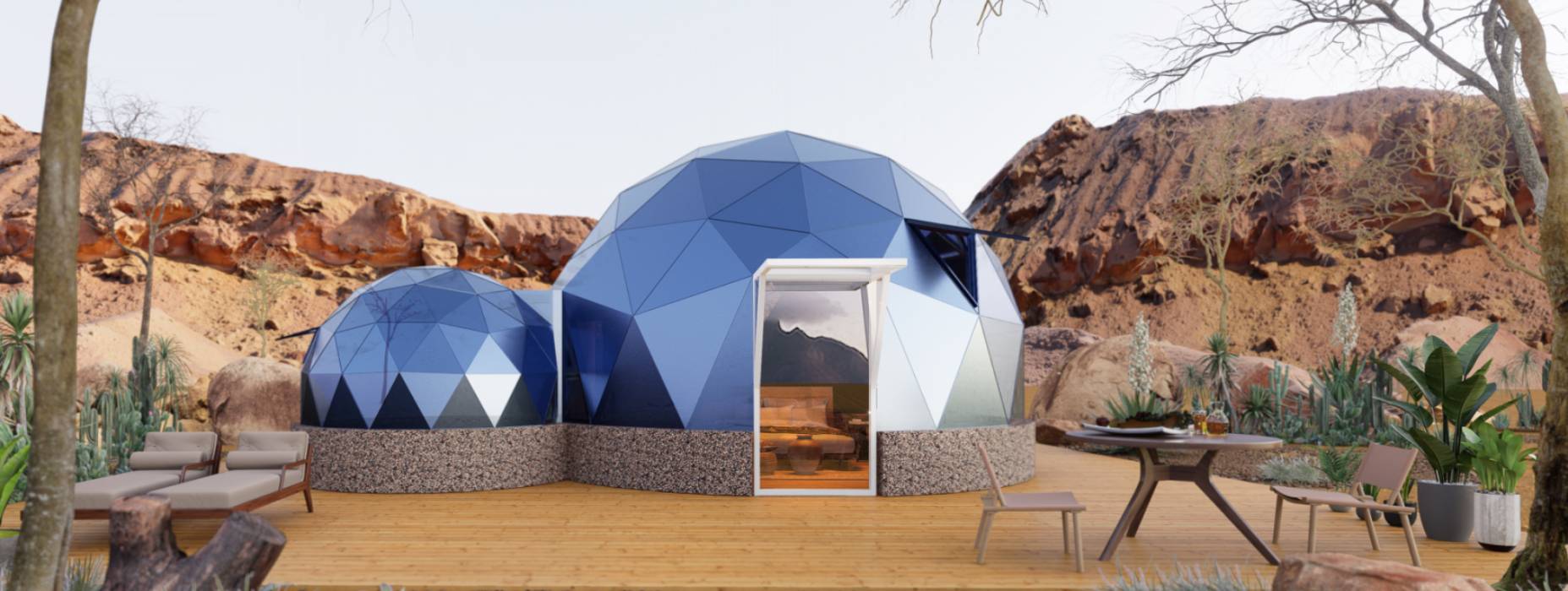 桐乡市球形智能光伏玻璃星空房